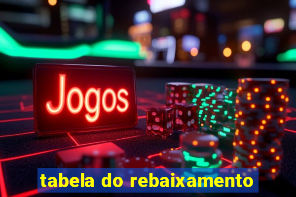 tabela do rebaixamento